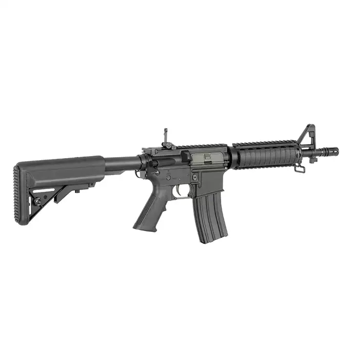 [Zestaw] Replika Karabinka M4 CQB-R MOD0 Sports Line ETU [S&amp;T] + Celownik Victoptics 1x35 - black [Vector Optics]