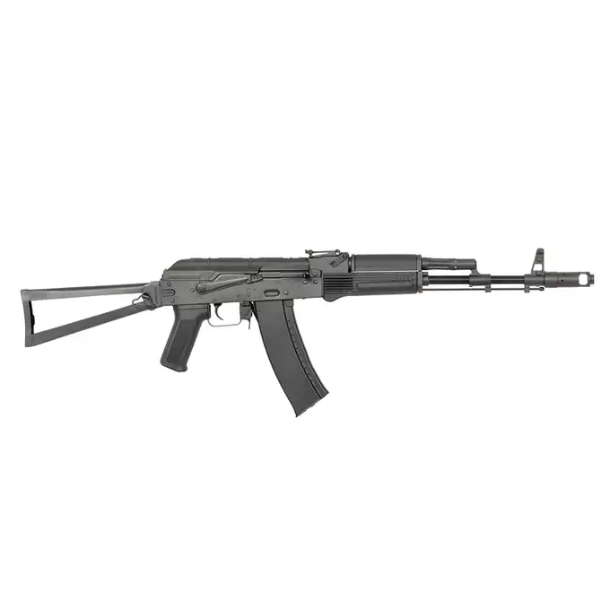 [Zestaw] CM.053 Full Steel AK replika Eshooter ETU [CYMA] + Magazynek Mid-Cap do AK74/AK-105 [CYMA]
