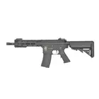 [Zestaw] Replika karabinka M4 CQB URX4 9.5" Sports Line ETU [S&amp;T] + Stalowy magazynek Mid-Cap na 150 kulek do serii AR-15/M4 - Black