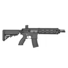 [Zestaw] Replika karabinka ST416D Sports Line ETU [S&amp;T] + Stalowy magazynek Mid-Cap na 150 kulek do serii AR-15/M4 - Black