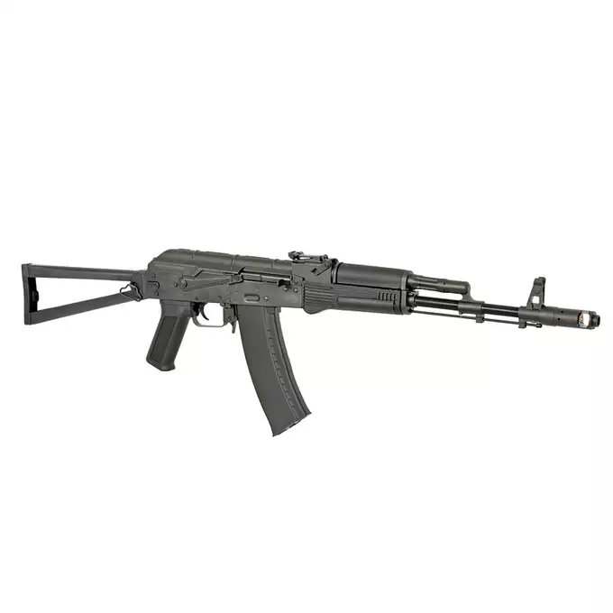[Zestaw] CM.053 Full Steel AK replika Eshooter ETU [CYMA] + Magazynek Mid-Cap do AK74/AK-105 [CYMA]