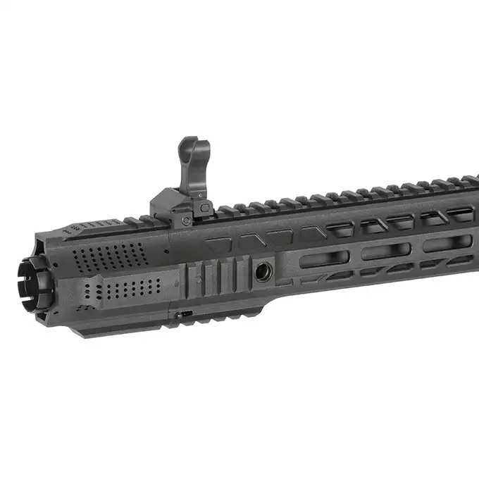 [Zestaw] Replika karabinka SAI GRY 10" SBR - Black [6mmProShop] + Stalowy magazynek Mid-Cap na 150 kulek do serii AR-15/M4 - Black