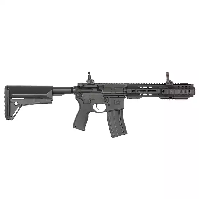 [Zestaw] Replika karabinka SAI GRY 7.5" Pistol - Black [6mmProShop] + Stalowy magazynek Mid-Cap na 150 kulek do serii AR-15/M4 - Black