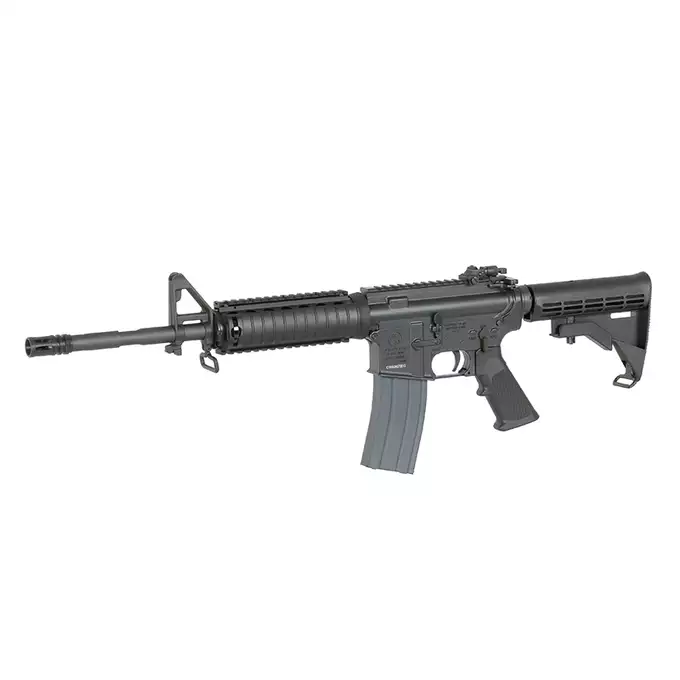 [Zestaw] Replika Gazowa Colt M4A1 SOPMOD 14,5" - Black [CGS] + Regulowany zestaw zaworów mocy CGS do TM MWS [CGS]