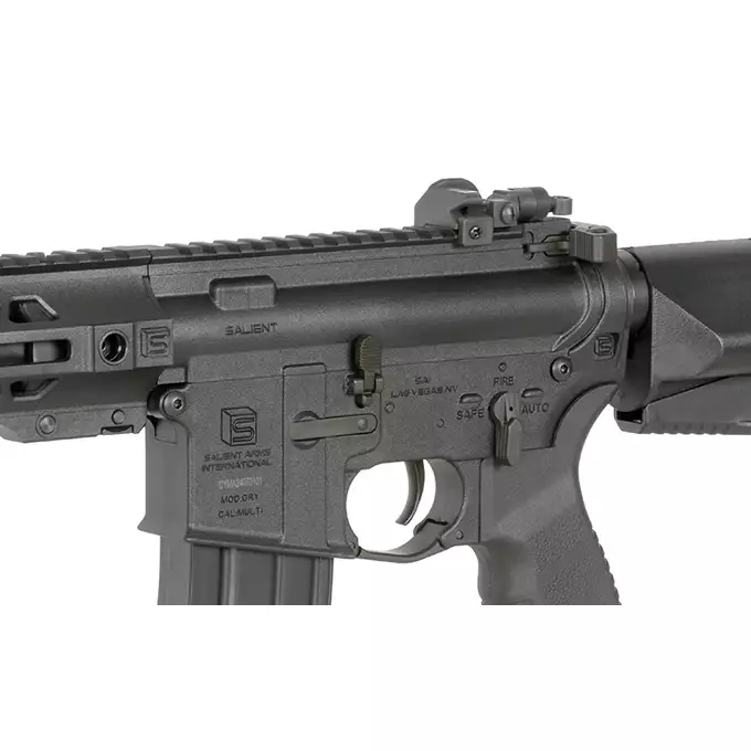 [Zestaw] Replika karabinka SAI GRY 7.5" Pistol - Black [6mmProShop] + Stalowy magazynek Mid-Cap na 150 kulek do serii AR-15/M4 - Black