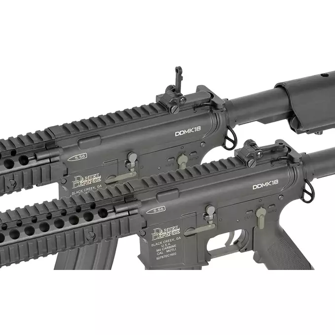 [Zestaw] Replika karabinka MK18 Mod1 DD Sports Line ETU [S&amp;T] + Celownik Victoptics 1x35 - black [Vector Optics]