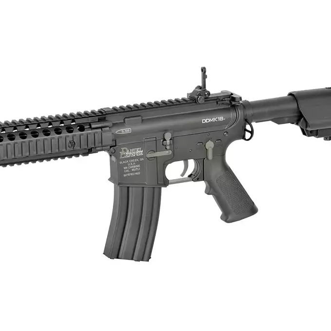 [Zestaw] Replika karabinka MK18 Mod1 DD Sports Line ETU [S&amp;T] + Celownik Victoptics 1x35 - black [Vector Optics]