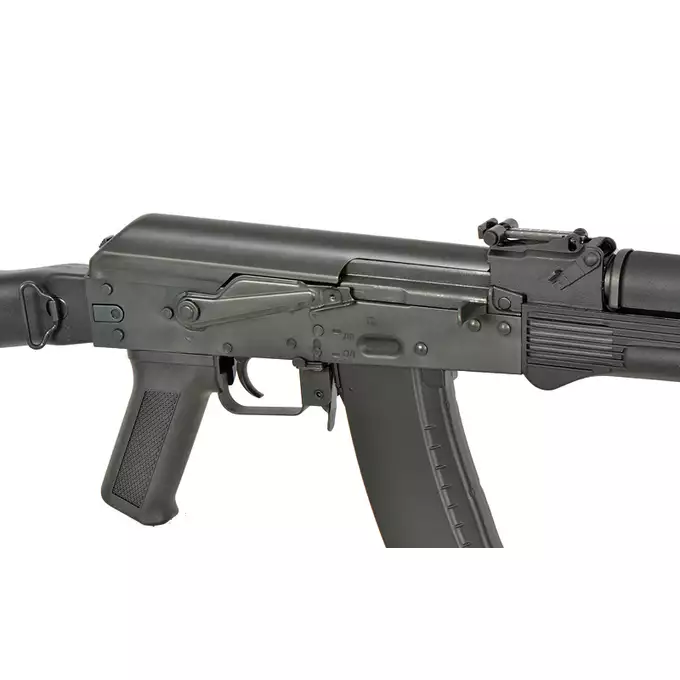 [Zestaw] CM.053D Full Steel AK replika Eshooter ETU [CYMA] + Magazynek Mid-Cap do AK74/AK-105 [CYMA]
