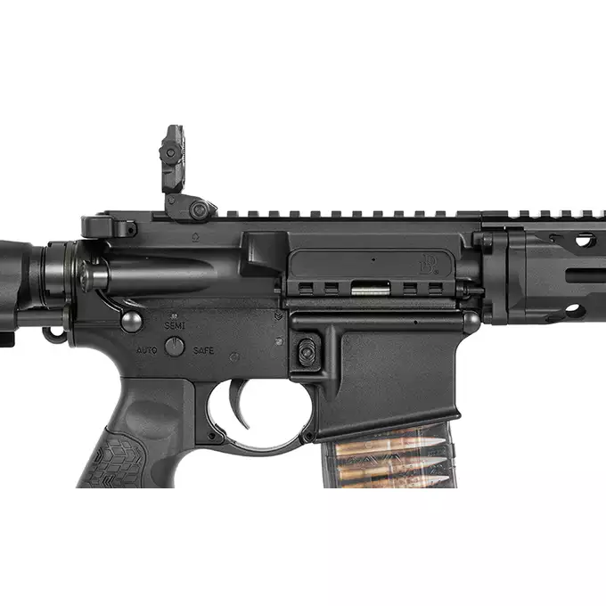 [Zestaw] Gazowa replika Daniel Defense DDM4 CQB PDW - Black [EMG] + Regulowany zestaw zaworów mocy CGS do TM MWS [CGS]