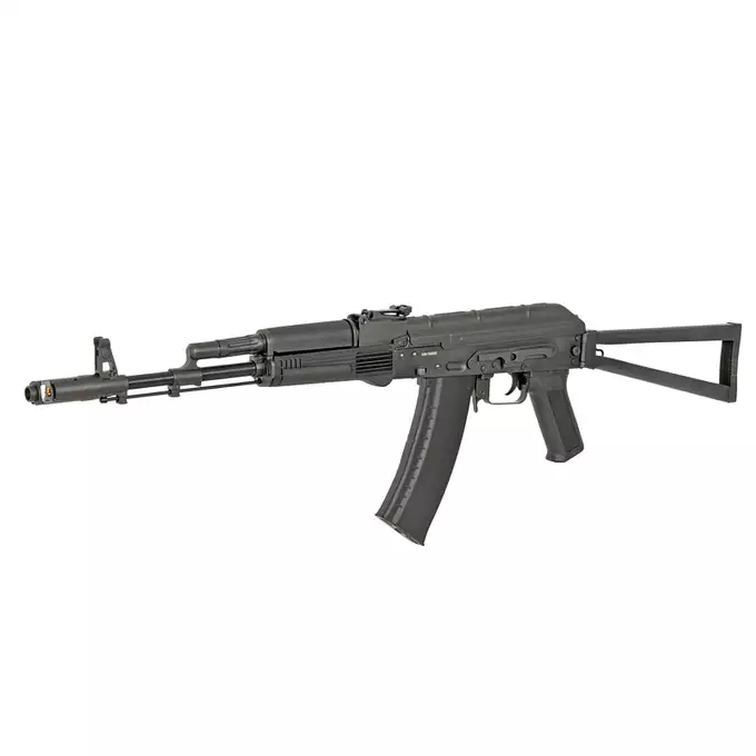 [Zestaw] CM.053 Full Steel AK replika Eshooter ETU [CYMA] + Magazynek Mid-Cap do AK74/AK-105 [CYMA]