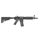[Zestaw] Replika Karabinka M4 CQB-R MOD0 Sports Line ETU [S&amp;T] + Stalowy magazynek Mid-Cap na 150 kulek do serii AR-15/M4 - Black