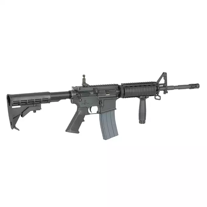 [Zestaw] Replika Gazowa Colt M4A1 SOPMOD 14,5" - Black [CGS] + Regulowany zestaw zaworów mocy CGS do TM MWS [CGS]