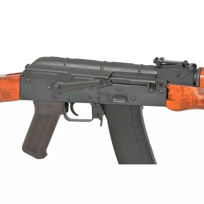 [Zestaw] CM.056 Full Steel AK replika Eshooter ETU [CYMA] + Magazynek Mid-Cap do AK74/AK-105 [CYMA]