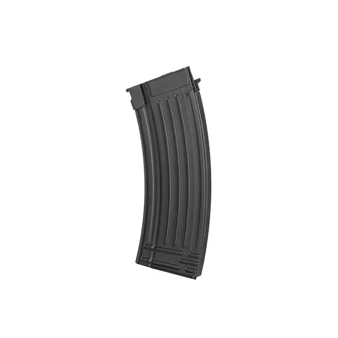 [Zestaw] Replika karabinka Typ 56 [Double Bell] + Stalowy Mid-Cap na 140 kulek do AK74 - Black [BattleAxe]