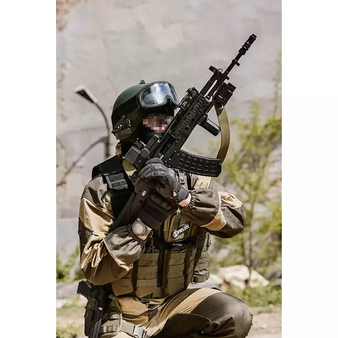 [Zestaw] WE09 replika karabinu szturmowego [WELL PRO] + Magazynek Mid-Cap na 180 kulek do AK12 [WELL]
