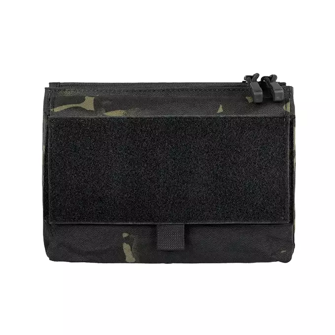 [Zestaw] MOLLE kangurowy panel przedni - MB [8FIELDS] + Podwójna wkładka na magazynki karabinowe AR-10/SR25 - Black [8FIELDS]