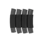 [Zestaw] Kompaktowy wielozadaniowy Chest Rig - Black [8FIELDS] + Poczwórna wkładka na magazynki pistoletowe MP5/SMG - Black [8FIELDS]