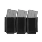 [Zestaw] MOLLE kangurowy panel przedni - Olive [8FIELDS] + Potrójna wkładka na magazynki karabinowe AR-15/M4 - Black [8FIELDS]