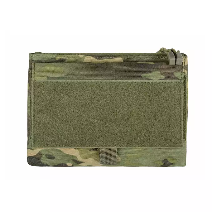 [Zestaw] MOLLE kangurowy panel przedni - MT [8FIELDS] + Poczwórna wkładka na magazynki pistoletowe MP5/SMG - Black [8FIELDS]