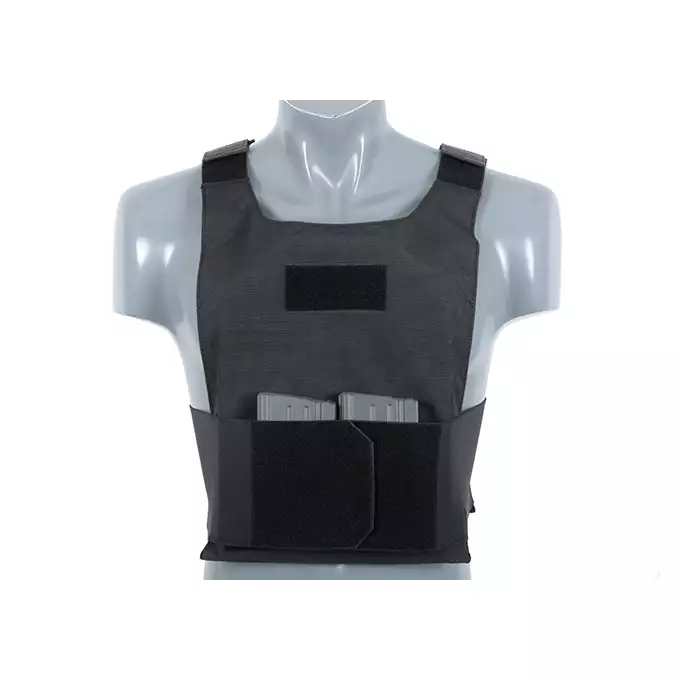 [Zestaw] MOLLE kangurowy panel przedni - Coyote [8FIELDS] + Podwójna wkładka na magazynki karabinowe AR-10/SR25 - Black [8FIELDS]