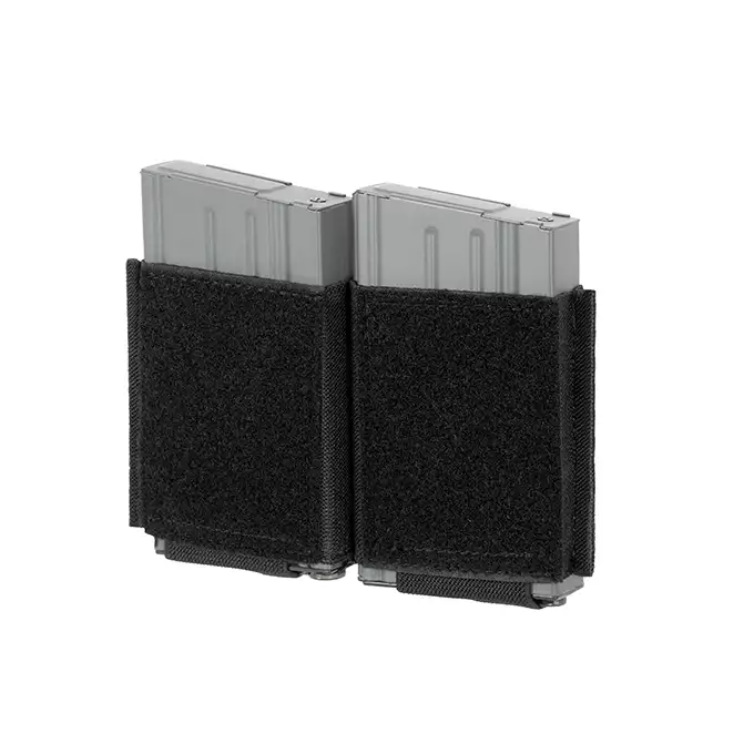 [Zestaw] MOLLE kangurowy panel przedni - Olive [8FIELDS] + Podwójna wkładka na magazynki karabinowe AR-10/SR25 - Black [8FIELDS]