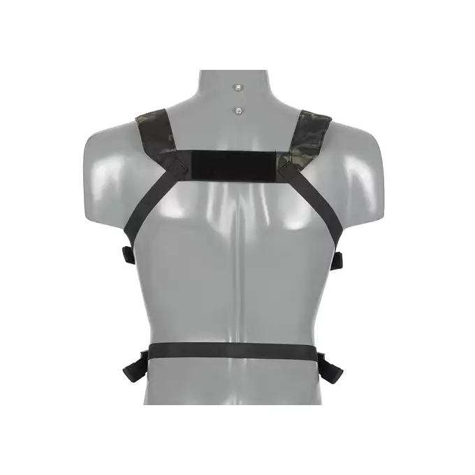 [Zestaw] Kompaktowy wielozadaniowy Chest Rig - MB [8FIELDS] + Potrójna wkładka na magazynki karabinowe AR-15/M4 - Black [8FIELDS]