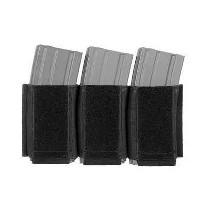 [Zestaw] MOLLE kangurowy panel przedni - Olive [8FIELDS] + Potrójna wkładka na magazynki karabinowe AR-15/M4 - Black [8FIELDS]