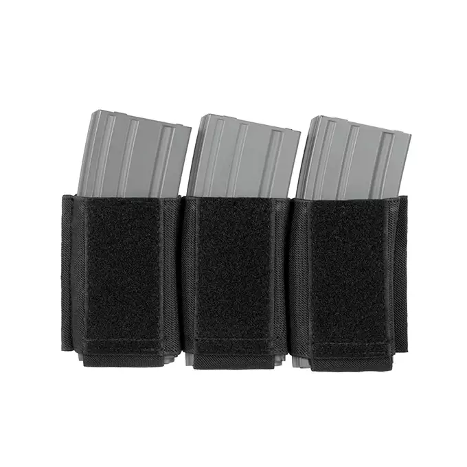 [Zestaw] Kompaktowy wielozadaniowy Chest Rig - Olive [8FIELDS] + Potrójna wkładka na magazynki karabinowe AR-15/M4 - Black [8FIELDS]