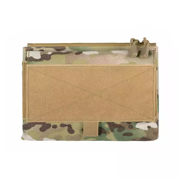 [Zestaw] MOLLE kangurowy panel przedni - Multicamo [8FIELDS] + Podwójna wkładka na magazynki karabinowe AR-10/SR25 - Black [8FIELDS]