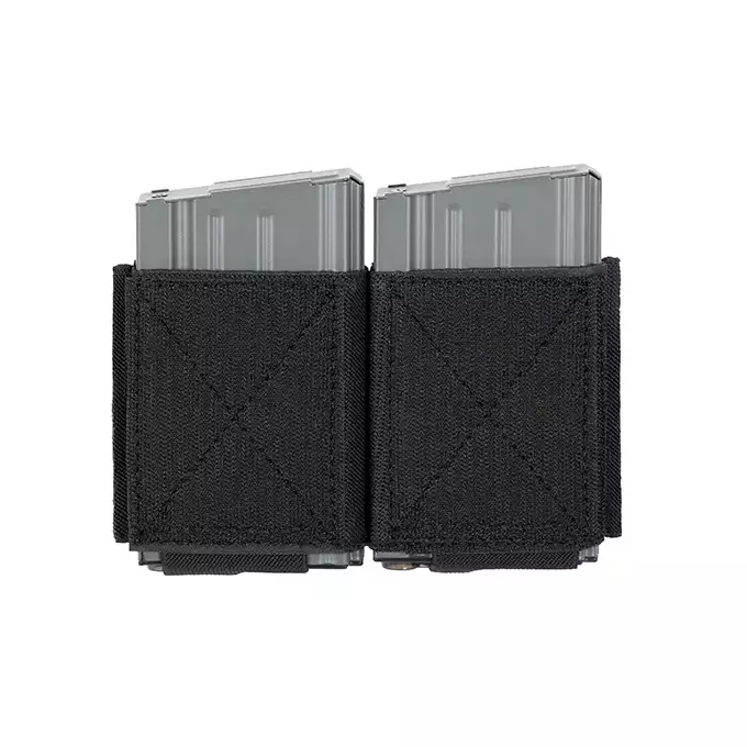 [Zestaw] MOLLE kangurowy panel przedni - Olive [8FIELDS] + Podwójna wkładka na magazynki karabinowe AR-10/SR25 - Black [8FIELDS]