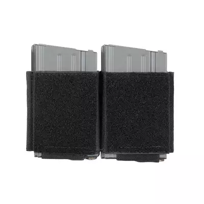 [Zestaw] MOLLE kangurowy panel przedni - Olive [8FIELDS] + Podwójna wkładka na magazynki karabinowe AR-10/SR25 - Black [8FIELDS]