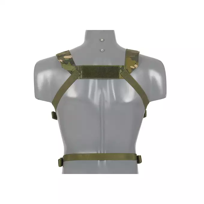 [Zestaw] Kompaktowy wielozadaniowy Chest Rig - MT [8FIELDS] + Podwójna wkładka na magazynki karabinowe AR-10/SR25 - Black [8FIELDS]