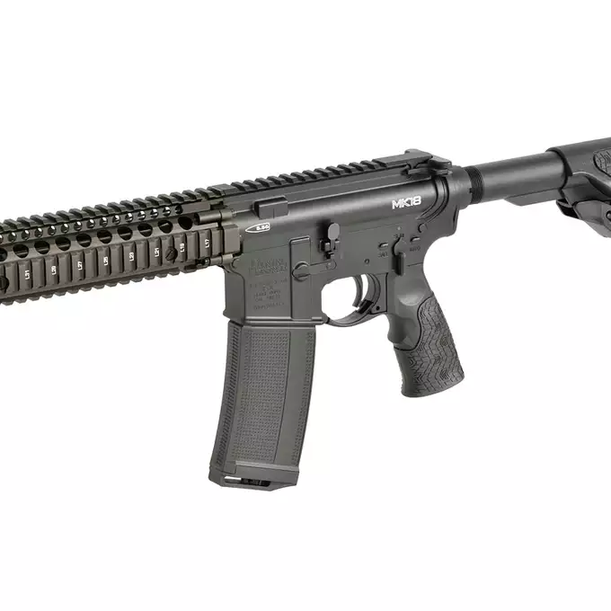 Daniel Defense DDM4 MK18 RIII 9.5 GBBR MWS Gas Airsoft Rifle - FDE [EMG]