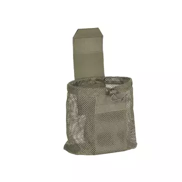 Laser Cut Foldable Mesh Dump Pouch - Ranger Green [8FIELDS]