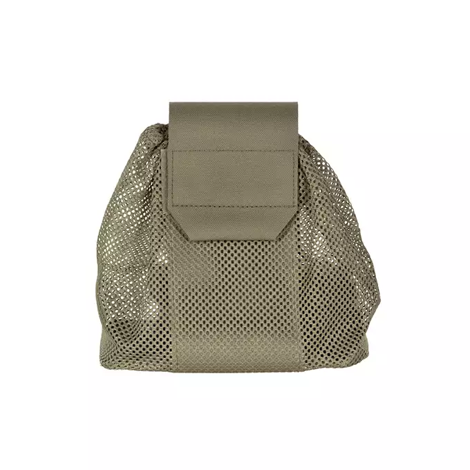 Laser Cut Foldable Mesh Dump Pouch - Ranger Green [8FIELDS]
