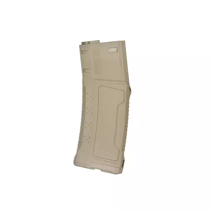 [Zestaw] Replika Daniel Defense DDM4 PDW SBR ESHOOTER ETU - FDE [EMG] + Polimerowy magazynek STRIKE MAG 210 kulek do M4/AR15 - TAN [EMG]