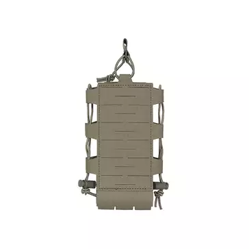 Laser Cut Adjustable Radio / Bottle Pouch with Shockcord - Ranger Green [8FIELDS]