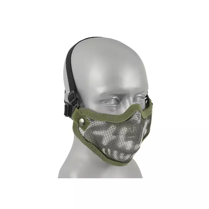 Steel Skull Mesh Mask - Olive [8FIELDS]