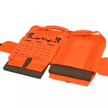 Jump Plate Carrier Buckle Up Laser cut z Atrapami Płyt Balistycznych - Orange [8FIELDS]