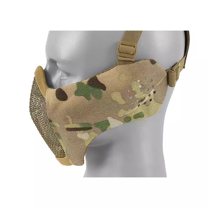 Low-Profile Protective Mask with Cheek and Ear Protection type A - Multicamo [8FIELDS]