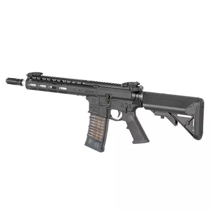 [Set] Noveske 10.5" Gen III Shorty 300BLK GBBR Replica - Black [EMG] + 30rd Lancer L5AWM 300BLK Style Train-Safe GBBR Magazine - Blue [EMG]