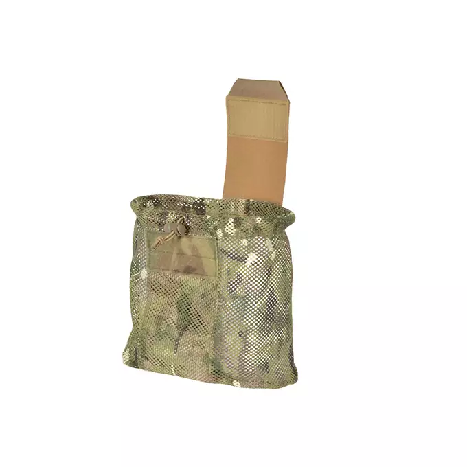Laser Cut Foldable Mesh Dump Pouch - Multicamo [8FIELDS]