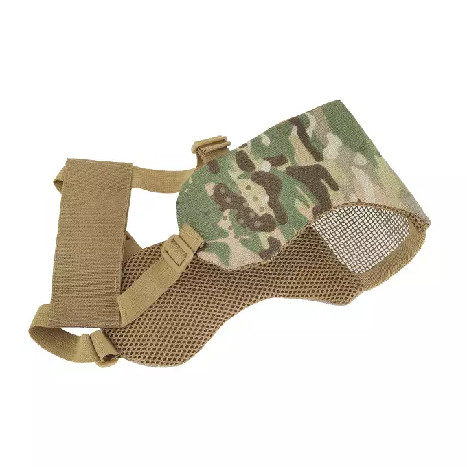 Low-Profile Protective Mask with Cheek and Ear Protection type A - Multicamo [8FIELDS]