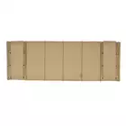 MOLLE Panel 6x3 for chest rig harness LASER CUT - Tan [8FIELDS]