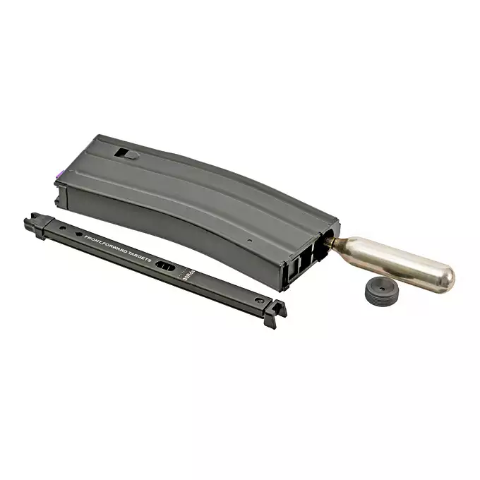 [Zestaw] Magazynek STANAG Co2 z zasobnikiem QD do CGS,MWS [CGS]