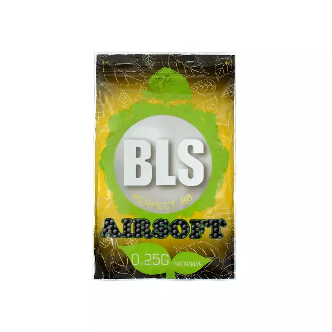 [Zestaw] Perfect BB BIO kulki 0,25g Black - 1 kg [BLS]