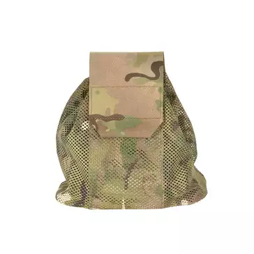 Laser Cut Foldable Mesh Dump Pouch - Multicamo [8FIELDS]