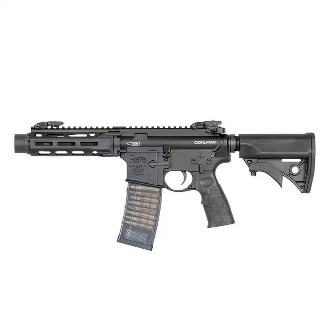 [Zestaw] Replika gazowa karabinka Daniel Defense DDM4PDW - Black [EMG] + Standard Performance Green Gas 500ml [Nimrod]