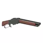 [Zestaw] Replika strzelby M1887 Short lever Action - Real Wood [S&amp;T] + Zestaw 5 Naboi na 3 Kulek do Strzelby M1887 Green Gaz [S&amp;T]