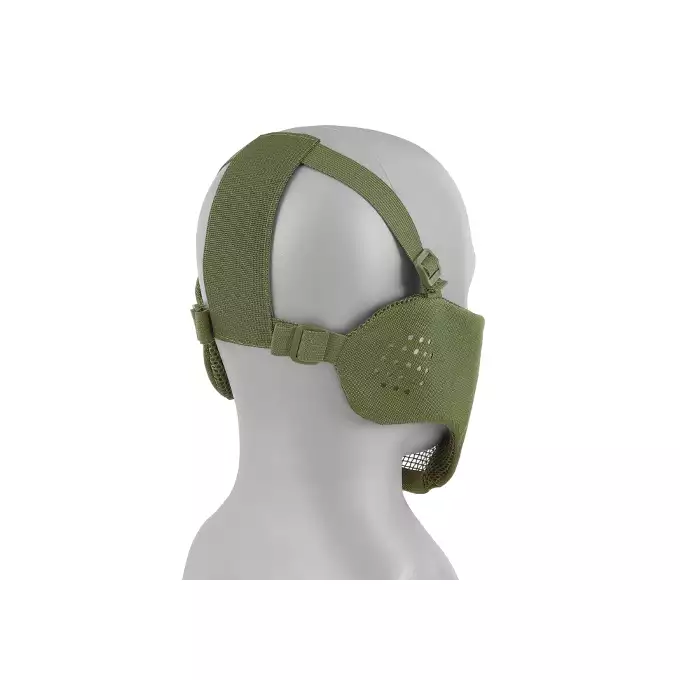 Low-Profile Protective Mask with Cheek and Ear Protection type A - Olive [8FIELDS]